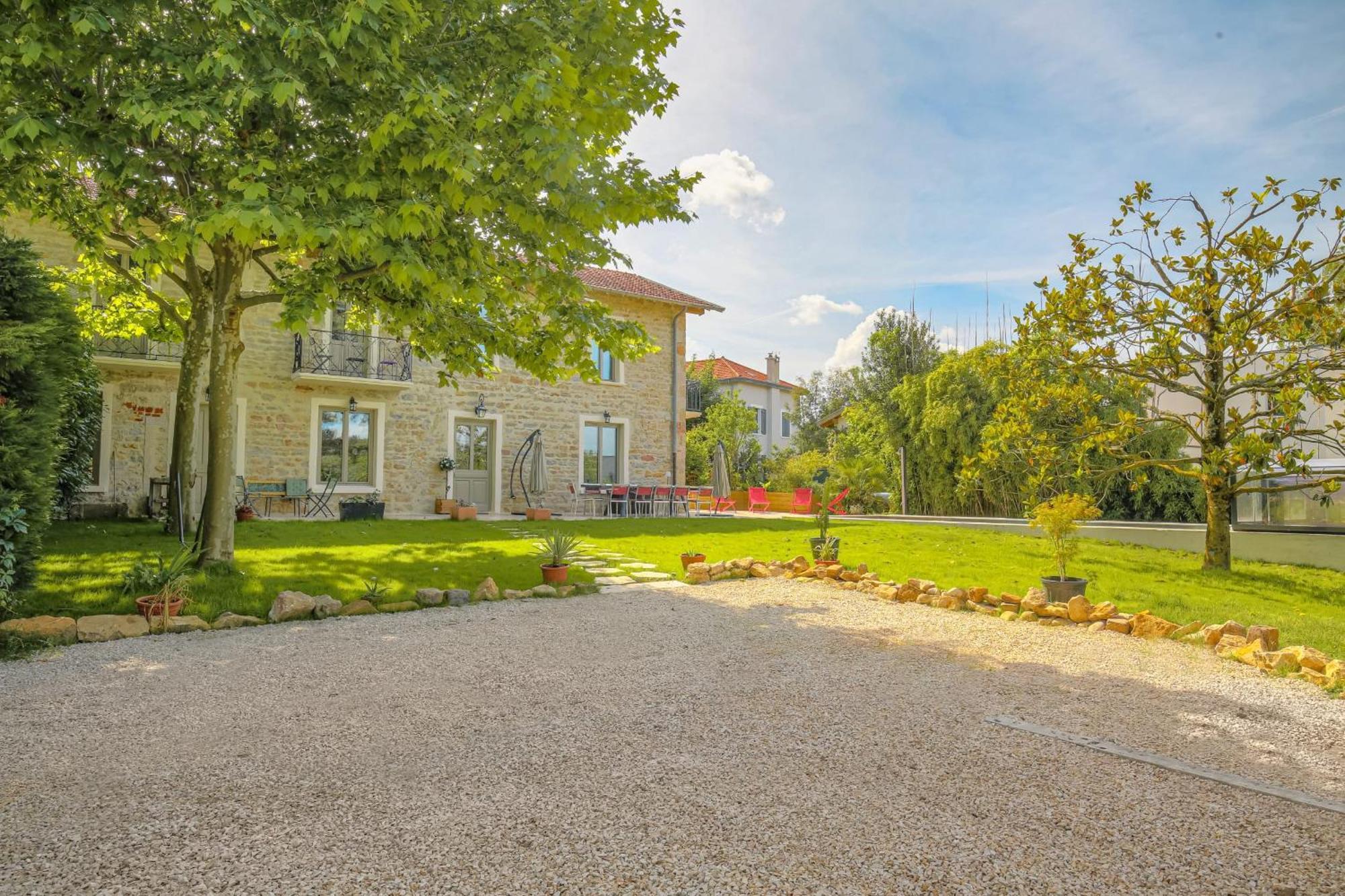 Charmante Maison Avec Piscine Proche Lyon Villa Dardilly Exterior foto